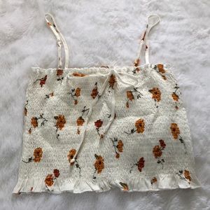 Floral tank top